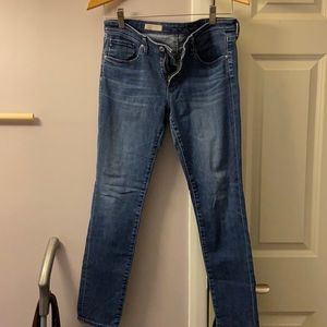 Adriano goldschmied slim straight ankle jeans